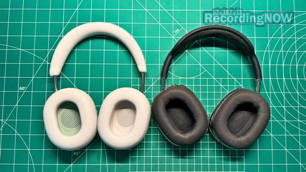 inside the earcups of Sonos Ace and Apple AirPods Max
