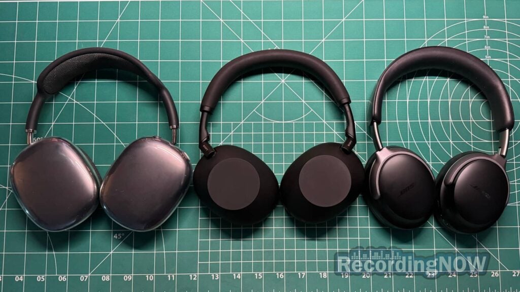 Apple AirPods Max vs Sony WH-1000XM6 vs Bose QuietComfort Ultra side by side