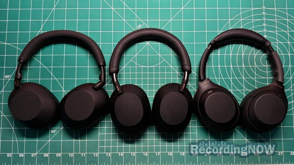 Sony XM6 vs XM5 vs XM4 side by side
