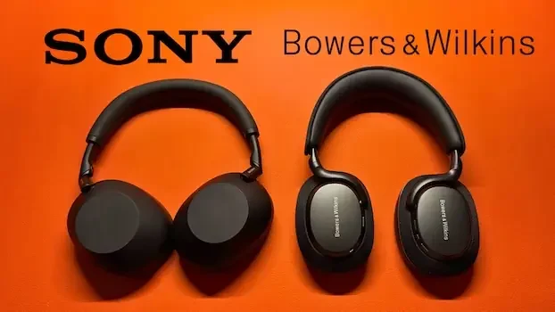Sony WH-1000XM6 vs Bowers and Wilkins Px7 S3 headphones side by side