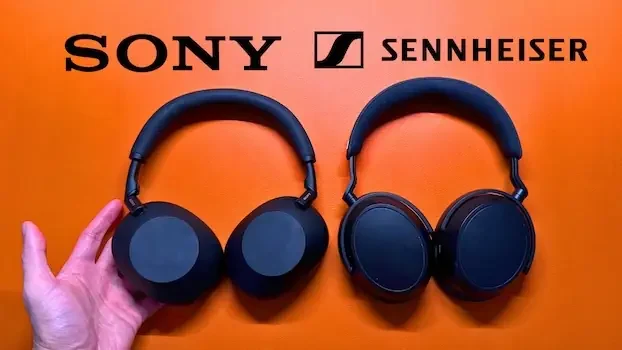 Sony WH-1000XM6 vs Sennheiser Momentum 4 headphones side by side