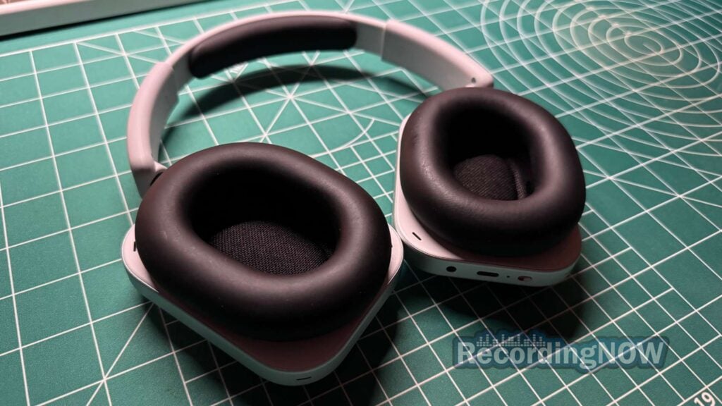 inside earcups and headband cushion of Nothing Headphone 1