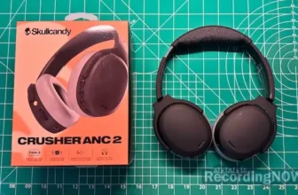 Skullcandy Crusher ANC 2 headphones next to original box packaging