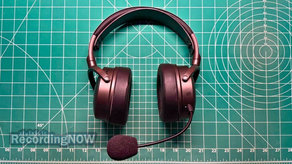 Audeze Maxwell gaming headset with microphone attachment