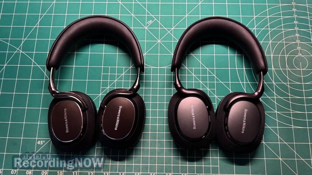 Bowers & Wilkins Px8 S2 vs Px7 S3 headphones side by side