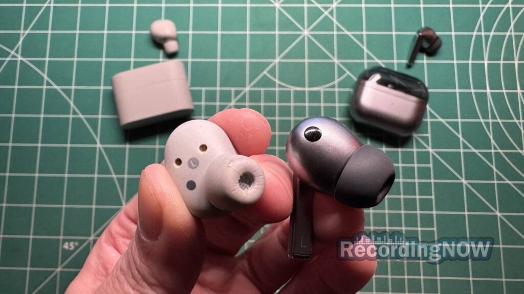 Sony WF-1000XM6 vs Samsung Galaxy Buds3 Pro eartips compared