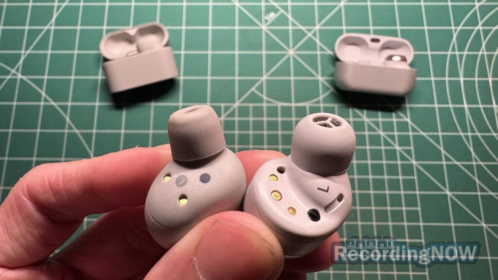 Sony WF-1000XM6 vs Technics AZ100 eartips compared