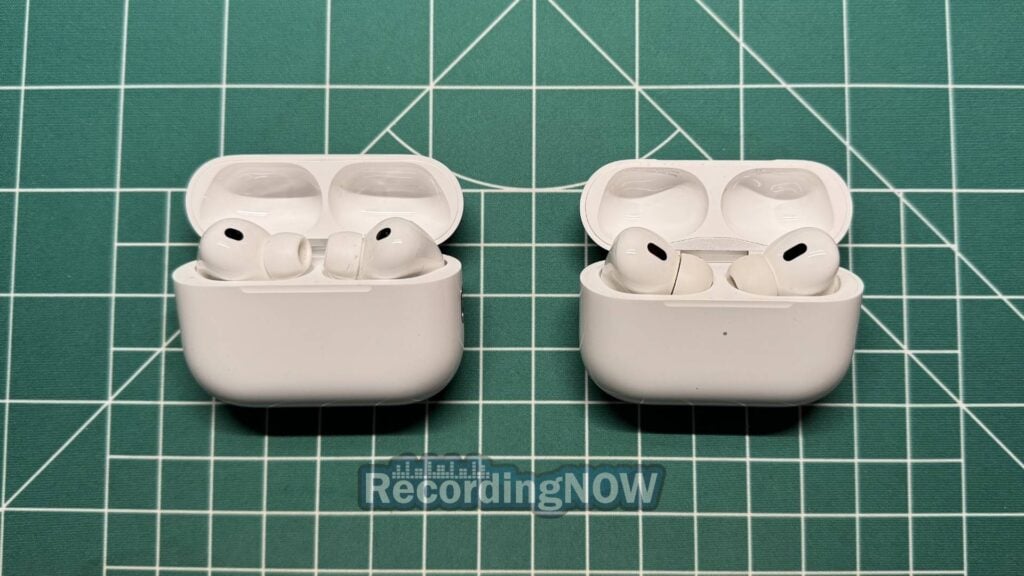 Apple AirPods Pro 3rd Generation and AirPods Pro 2 charging cases