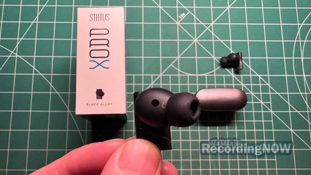 Close up of Status Pro X eartip cushion