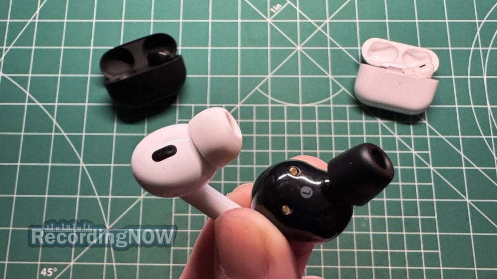Apple AirPods Pro 2nd Generation vs Sony WF-1000XM5 eartips compared