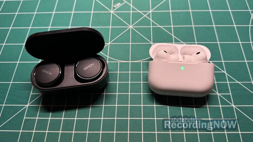 Denon PerL Pro vs AirPods Pro 3rd Generation side by side comparison