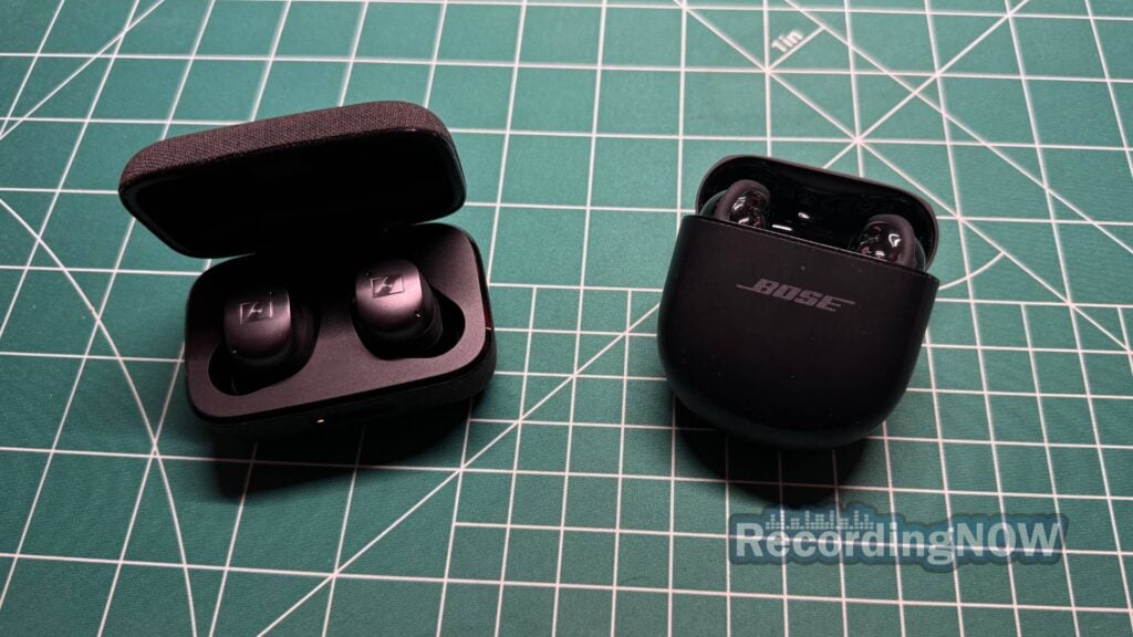 Sennheiser Momentum True Wireless 4 vs Bose QuietComfort Ultra Earbuds side by side comparison