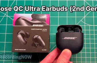 Holding Bose QuietComfort Ultra Earbuds 2nd Generation in hand