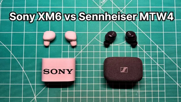 Sony WF-1000XM6 vs Sennheiser Momentum True Wireless 4 earbuds side by side comparison