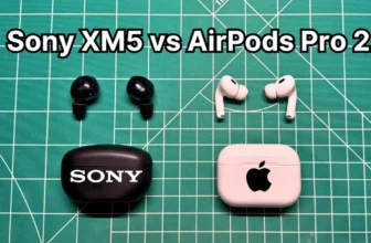 Sony WF-1000XM5 vs AirPods Pro 2nd Generation earbuds side by side comparison