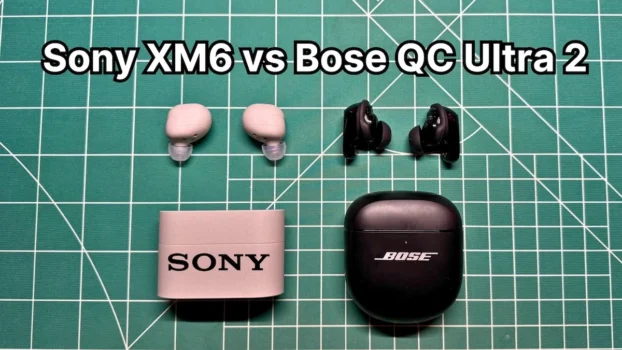 Sony WF-1000XM6 vs Bose QuietComfort Ultra Earbuds 2nd Gen side by side comparison