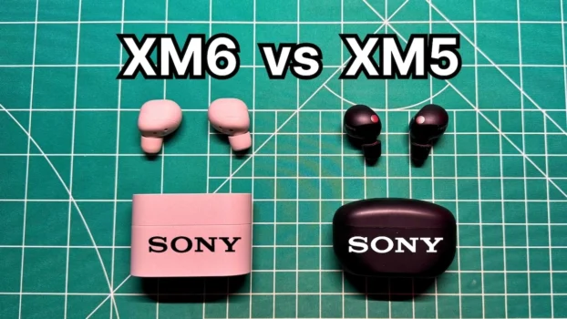 Sony WF-1000XM6 vs WF-1000XM5 earbuds side by side comparison
