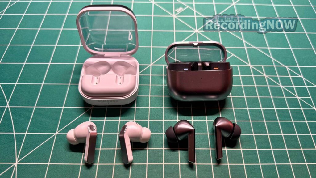 Samsung Galaxy Buds 4 Pro vs Galaxy Buds 3 Pro side by side comparison