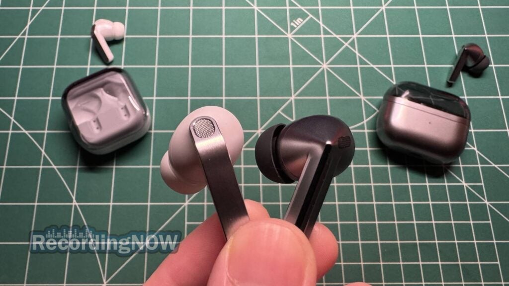 blog-img-1693067280109 Holding Samsung Galaxy Buds4 Pro and Buds3 Pro wireless earbuds in hand