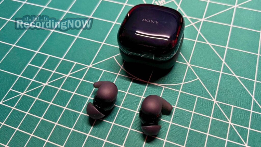 Sony Linkbuds Fit next to charging case