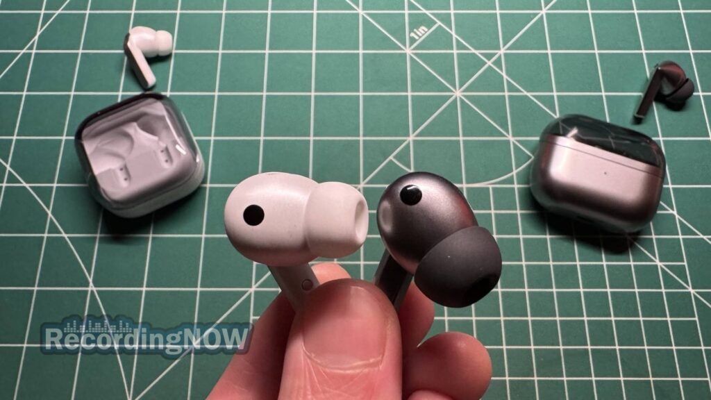 Samsung Galaxy Buds 4 Pro vs Galaxy Buds 3 Pro eartips compared