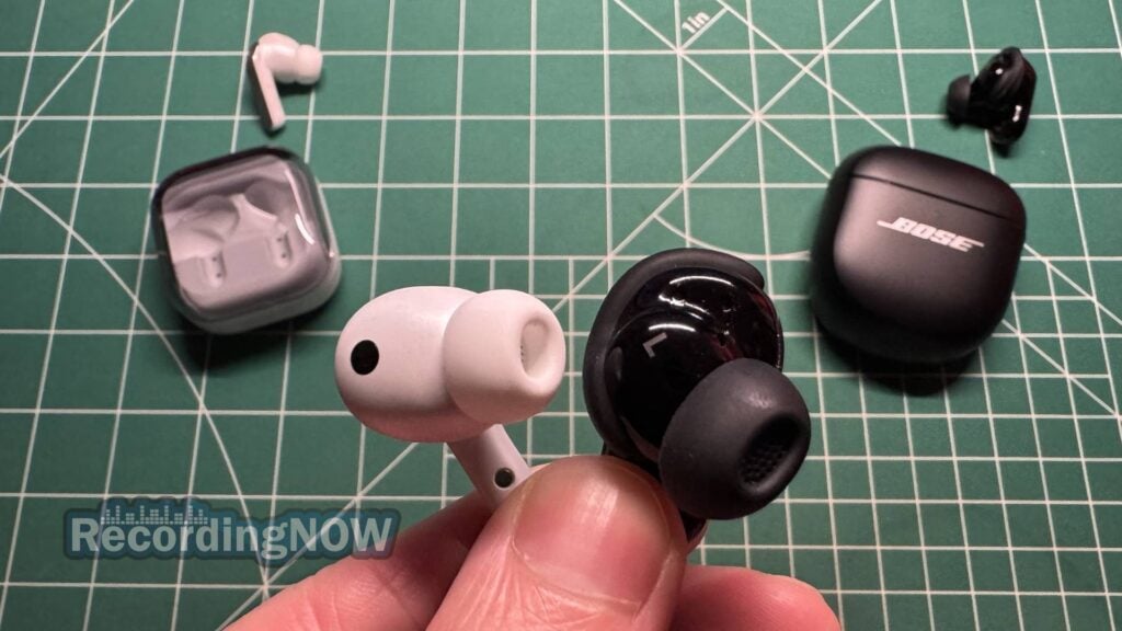 Samsung Galaxy Buds4 Pro vs Bose QuietComfort Ultra 2 eartips compared