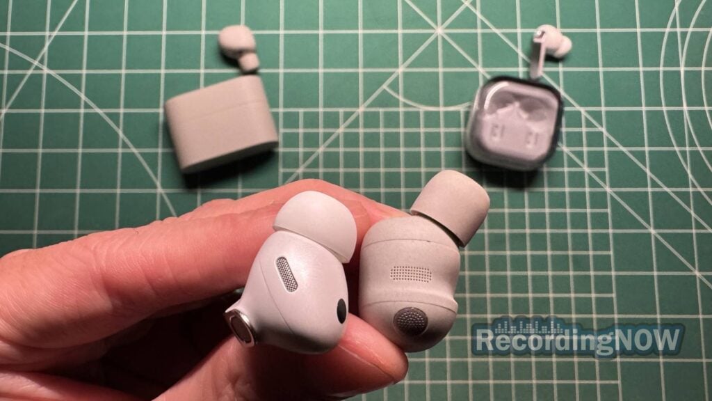 Sony WF-1000XM6 vs Samsung Galaxy Buds4 Pro eartips compared