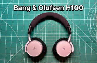 Bang & Olufsen Beoplay H100 wireless noise cancelling headphones in silver