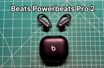 Beats Powerbeats Pro 2 in black on desk