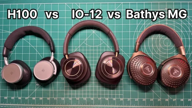 Bang & Olufsen Beoplay H100 vs Dali IO-12 vs Focal Bathys MG side by side comparison