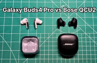 Samsung Galaxy Buds 4 Pro vs Bose QuietComfort Ultra Earbuds 2nd Gen side by side comparison