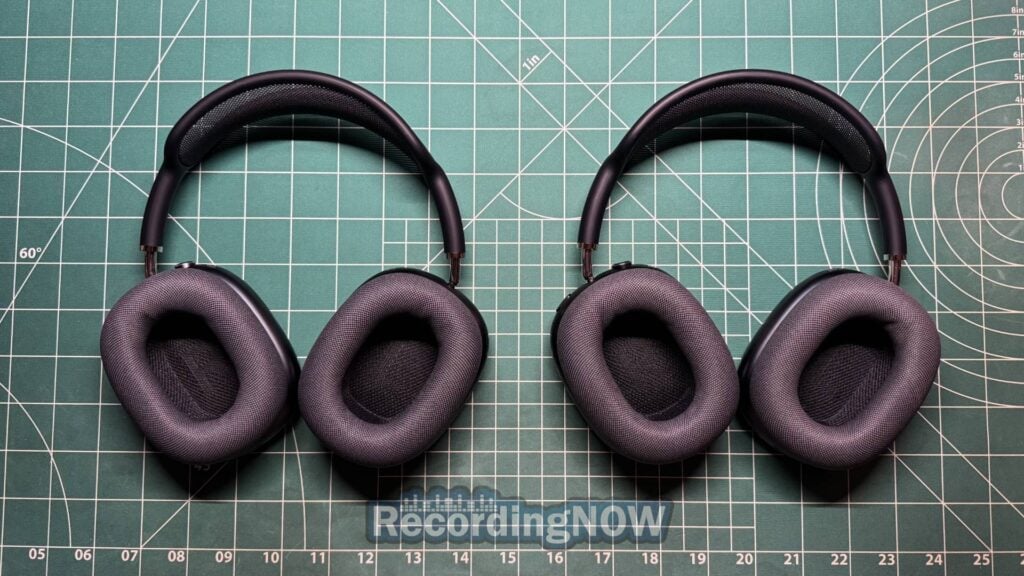 Apple AirPods Max and AirPods Max 2 earpads compared