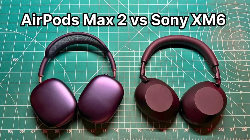 Apple AirPods Max 2 vs Sony WH-1000XM6 side by side comparison