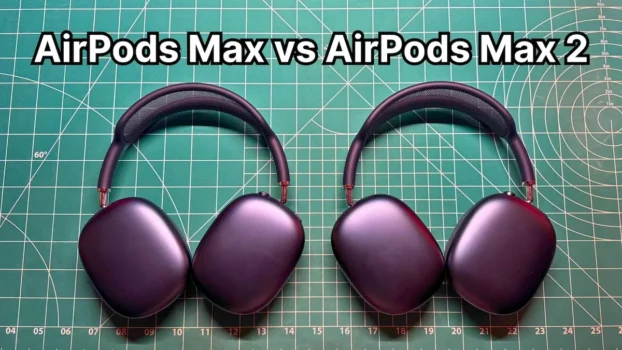 AirPods Max 1 vs AirPods Max 2 side by side comparison