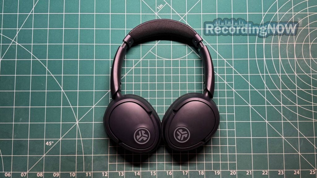 JLab JBuds Lux ANC headphones in graphite color