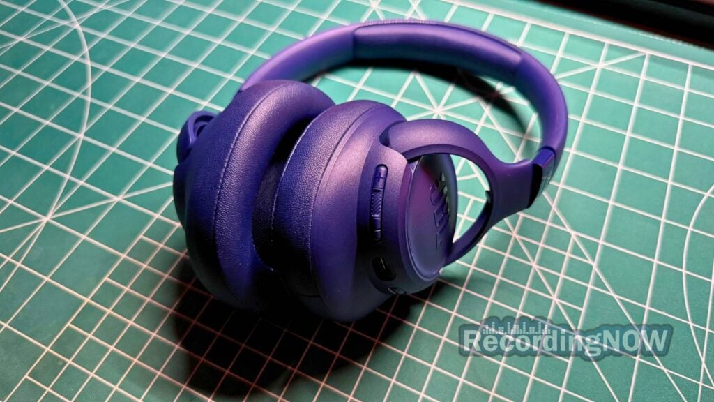 JBL Tune 730BT over-ear wireless headphones buttons and controls