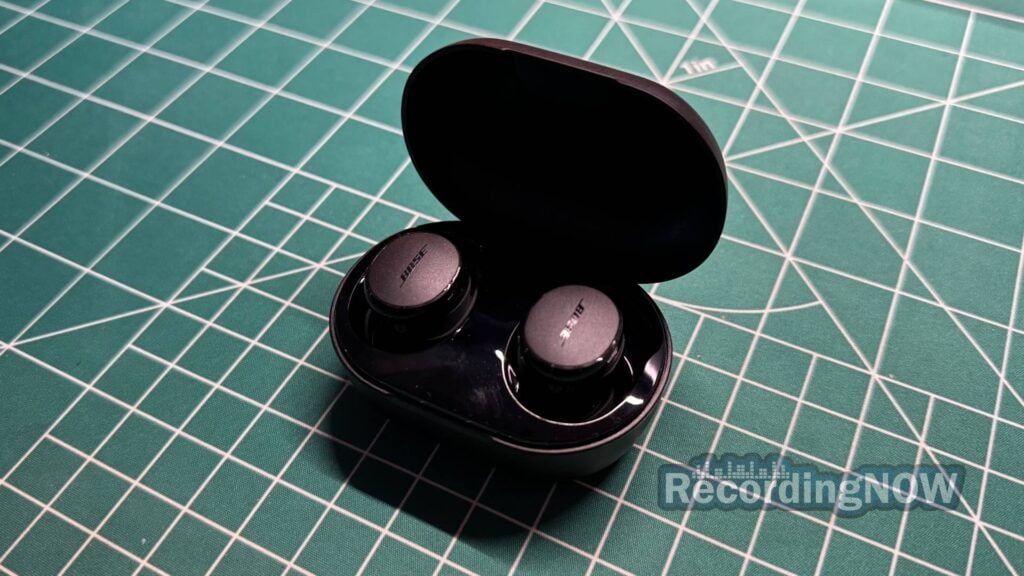 Bose QuietComfort Earbuds (2024) inside charging case