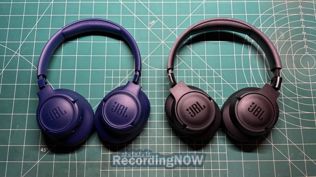 JBL Tune 730BT and JBL Tune 720BT side by side comparison