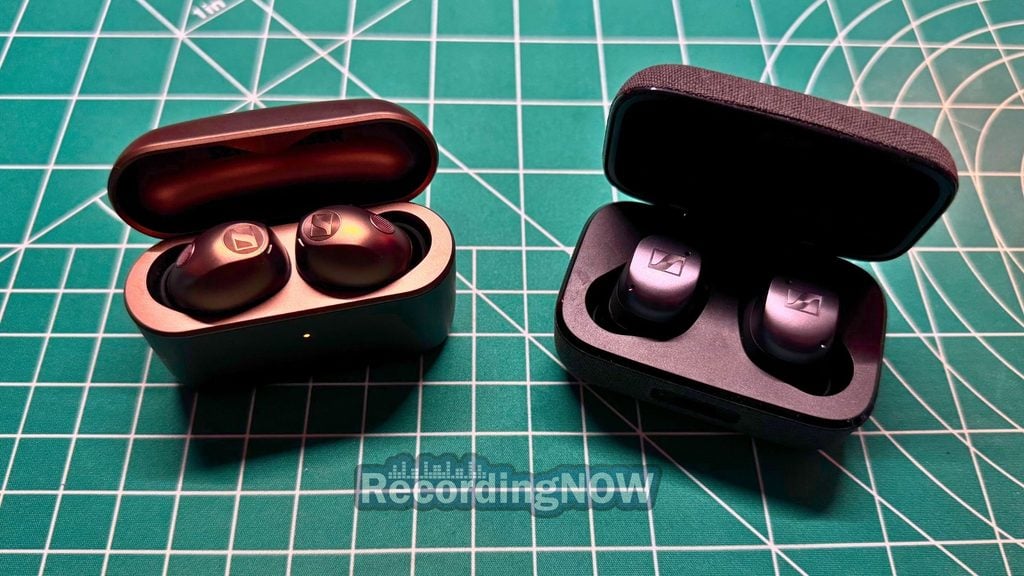 Sennheiser Momentum True Wireless 5 and 4 side by side comparison