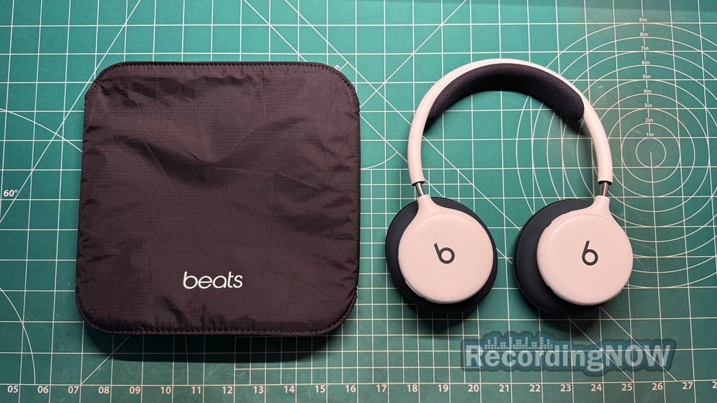 blog-img-1708911919221 Beats 360 headphones next to included ripstop softshell case with magnetic clasp