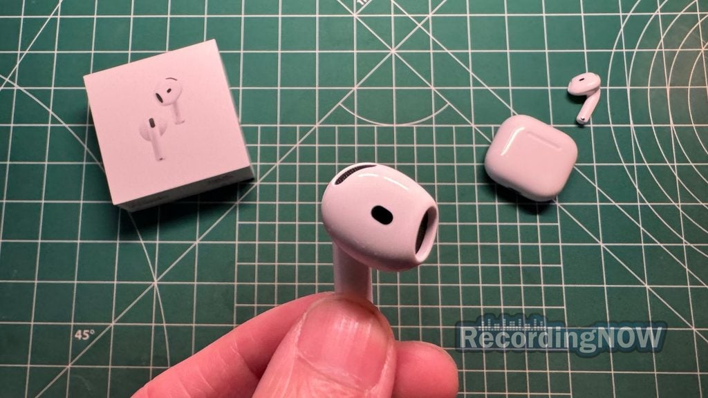 Open-ear design of Apple AirPods 5 wireless noise cancelling earbuds