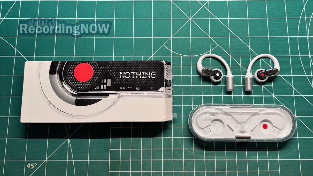 blog-img-1693067280109 Nothing Ear (Open) open ear wireless earbuds next to charging case and box