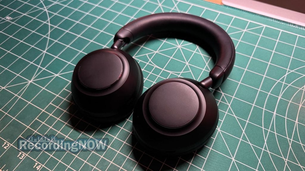 Anker Soundcore Space 2 Pro headphones on desk