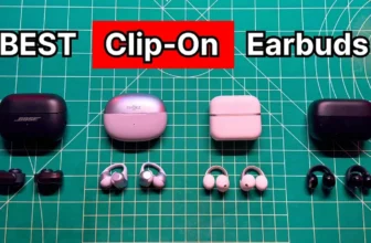 Bose Ultra Open Earbuds 2nd Gen, SHOKZ OpenDots 2, Anker Soundcore AeroClip 2, and Soundcore C50i open ear clip on earbuds