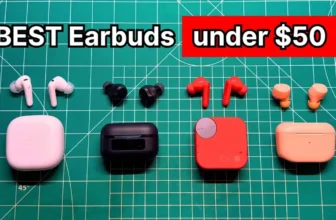 Anker Soundcore P31i, TOZO NC9, CMF by Nothing Buds Pro 2, and JLab Go Air Pop+ wireless earbuds