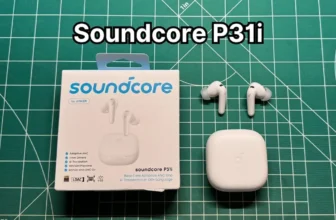 Anker Soundcore P31i wireless noise cancelling earbuds in white